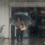 Lala is again a tropical storm, sending drenching rain and winds across the Hawaiian islands