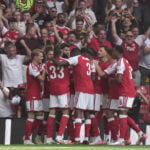 Arsenal scores inside 25 seconds in Community Shield against Man City