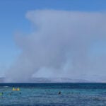 Two die as wildfires sweep Greek island of Salamina