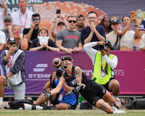 US men and Canada women win flag football world titles as spots earned for the Los Angeles Olympics