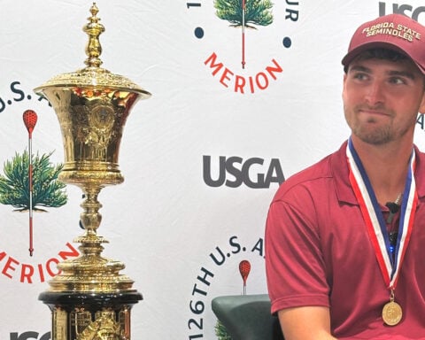 Jack Whaley of England holds off Jay Leng Jr. to win US Amateur at Merion