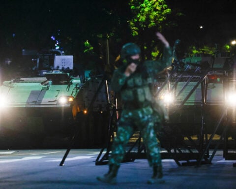 Taiwan's president says record defence spending an investment in peace