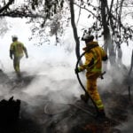 Rainfall offers new hope in fight against Belgium's biggest wildfire