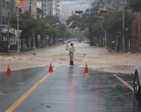 South Korea landslide kills one as heavy rains sweep southern areas, media reports