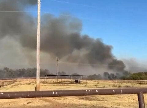 Wildfire near Anadarko forces evacuations and threatens homes