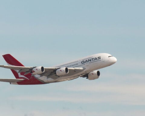 A mechanic left a work light in the wing of a Qantas jet. It flew for two days before anyone found it