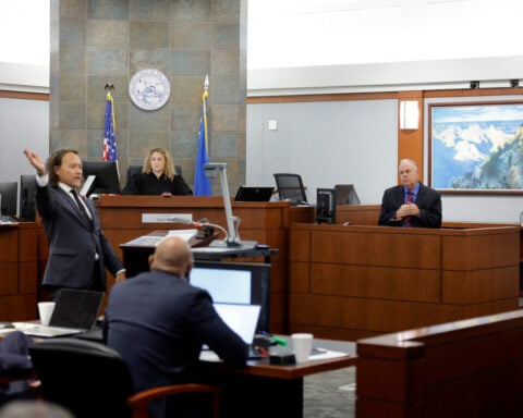 A dispute about fact vs. fiction at the trial over Tupac Shakur's 1996 killing in Las Vegas