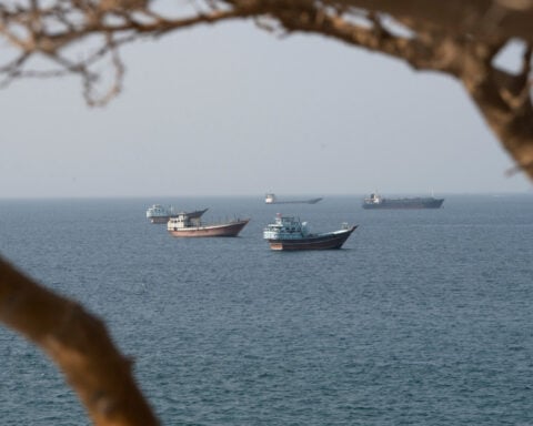 Hormuz crossings rise slightly from weekend, remain in single digits, data shows