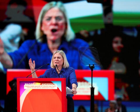 Swedish opposition holds big lead ahead of September vote, poll shows