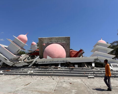 Fear grips children after deadly earthquake in eastern Indonesia leaves thousands displaced