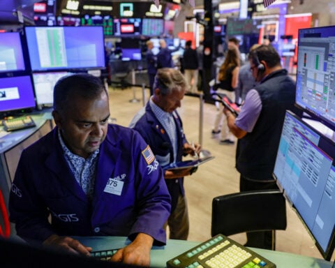 US stocks open lower as Iran stalemate lifts oil, yields