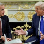 Carney and Trump speak ahead of 50% US tariff deadline