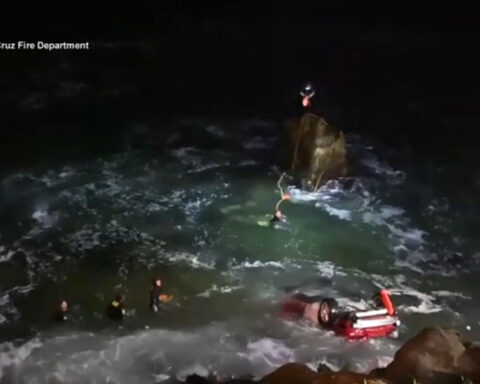 California woman killed after car went over a cliff in Santa Cruz