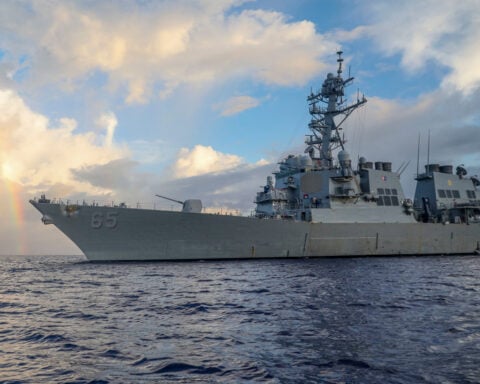 US Navy destroyer with 300 sailors aboard broke down for four days in the Pacific