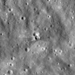 Before-and-after NASA images show crater carved by a SpaceX rocket that slammed into the moon