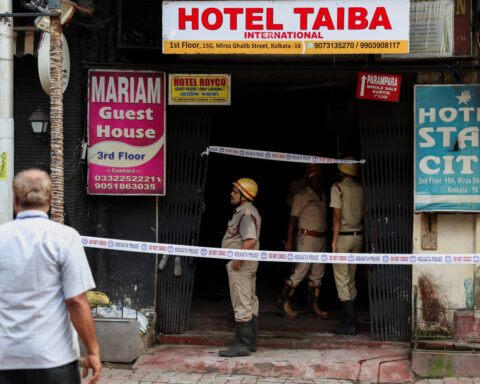 At least nine killed in hotel fire in India's Kolkata