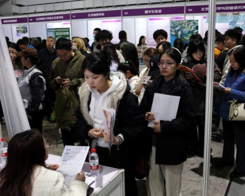 China's youth jobless rate hits 11-month high in July