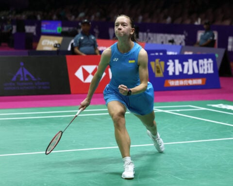 Badminton-Ukrainian shuttlers voice pain of war at World Championships