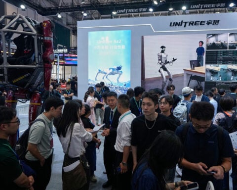 Shares in Chinese humanoid robot maker Unitree soar in its Shanghai trading debut