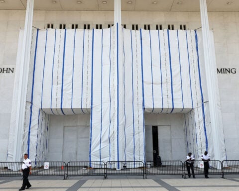 Is Trump's name going back on the Kennedy Center?