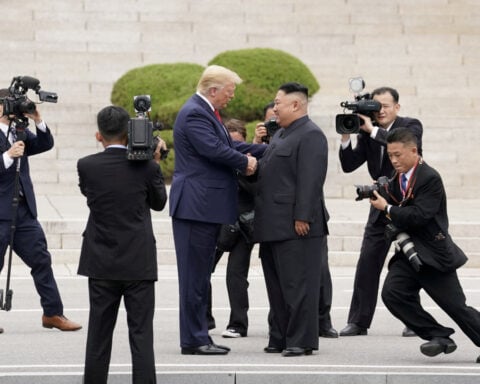 Trump says he plans to meet with North Korea's Kim this year