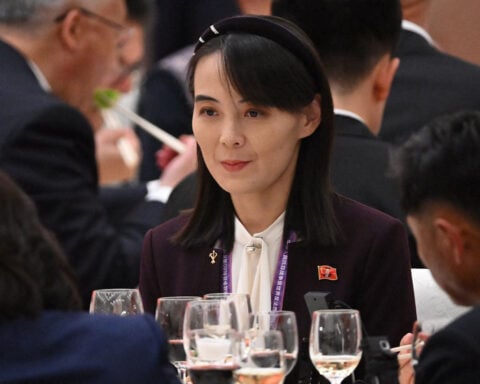 Kim Jong Un’s powerful sister says she is ‘completely unaware’ if he contacted Trump