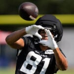 Texans receiver Jayden Higgins is out for the season with a torn ACL, AP source says