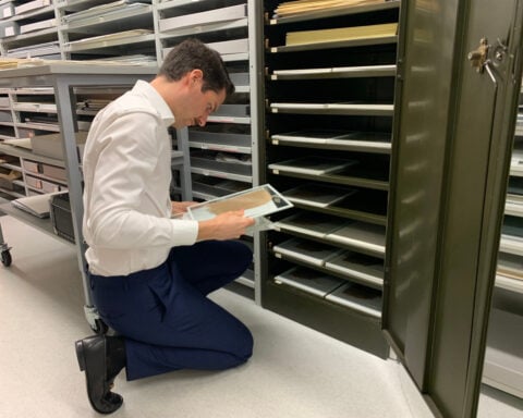 Inside one of the world's few crash courses in conserving and caring for ancient papyrus manuscripts