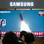 South Korea says North Korea fires barrage of short-range ballistic missiles toward the sea