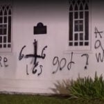 'I'm sickened': Lantana church and police memorial vandalized