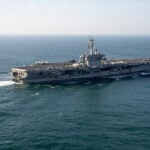 US aircraft carrier arrives in Middle East, relieving long-deployed USS Lincoln