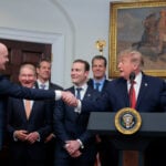 Crypto shares climb after Treasury's doubled buybacks boost risk assets