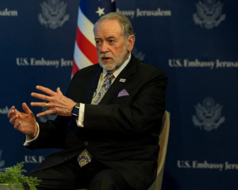 US envoy Huckabee tells Israeli settlers not to take Palestinian Americans' land