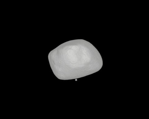 Martian moon Deimos resembles a potato. A big asteroid strike may have shaped it