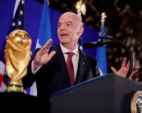 Soccer-Regional powerhouses weigh no-confidence vote in bid to oust Infantino - sources