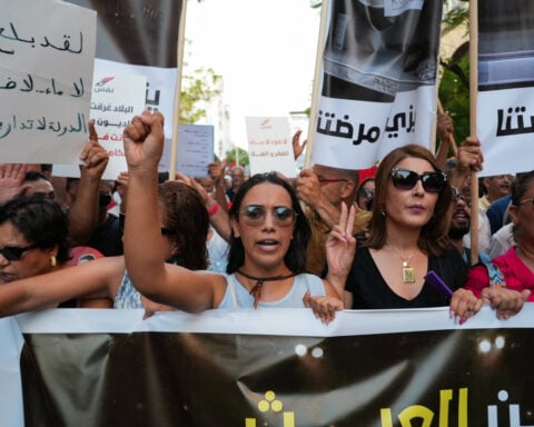 Tunisia opposition protests against president amid economic discontent