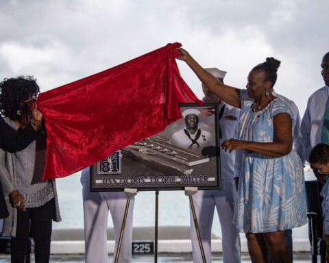 Exclusive: Navy weighs renaming carrier slated to honor Black war hero, potentially switching it to Trump