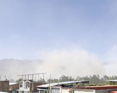Strong earthquake strikes central Peru, no damage reported