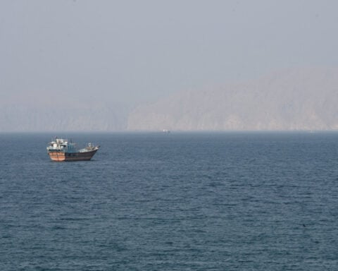 Ships passing through Hormuz hover in single digits, data shows