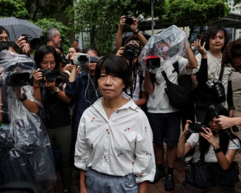 Hong Kong court convicts Tiananmen vigil group leaders of inciting subversion