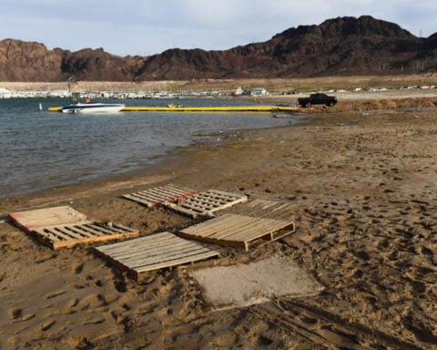 When Lake Mead hits new lows, its waters unveil mysteries. Last time, it revealed a murder case that is still unsolved