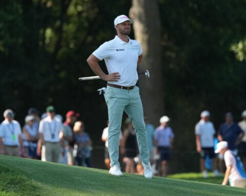 Wyndham Clark making it look easy at Bellerive and builds 1-shot lead in BMW Championship