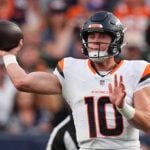 Bo Nix shines in return from broken ankle, but Broncos fall to Packers 33-13