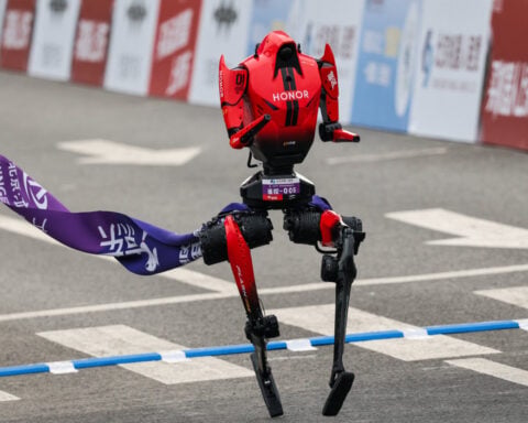 Chinese robots beat Usain Bolt's 100m world record at Beijing games