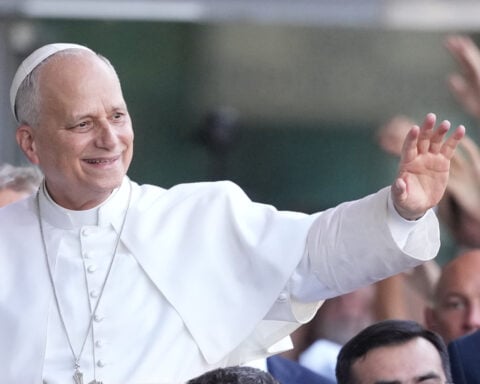 Pope Leo calls for dialogue over conflict, says young Catholics are a sign of hope
