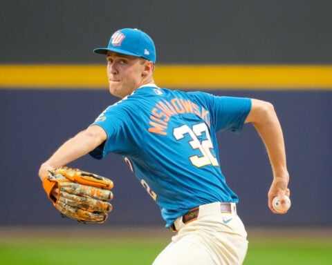Braves' Sale says Brewers' Misiorowski has 'probably the most impressive fastball I've ever seen'