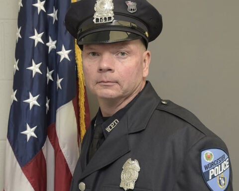 Wife of police officer who was found dead is considered ‘armed and dangerous,’ chief says