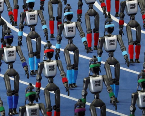 Robots can outrun humans, but can they plug in a cable?