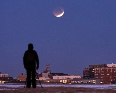 Near-total lunar eclipse is coming up with the Americas in prime position