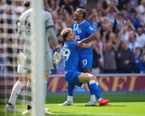 Premier League: Maresca enjoys 'perfect day' as Man City rallies late for win, Brighton routs Villa